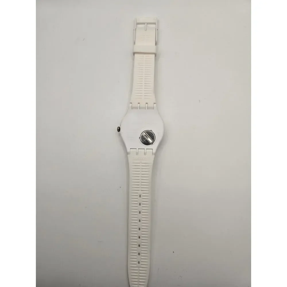 Swatch Random Ghost SUOK111 Clear Jelly Swiss Watch 41mm